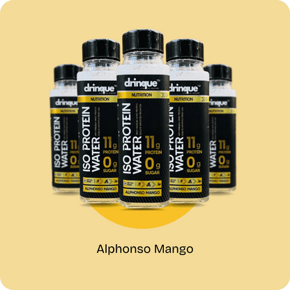 drinque™ ISO PROTEIN WATER- 11g ISOLATE PROTEIN (Alphonso Mango)