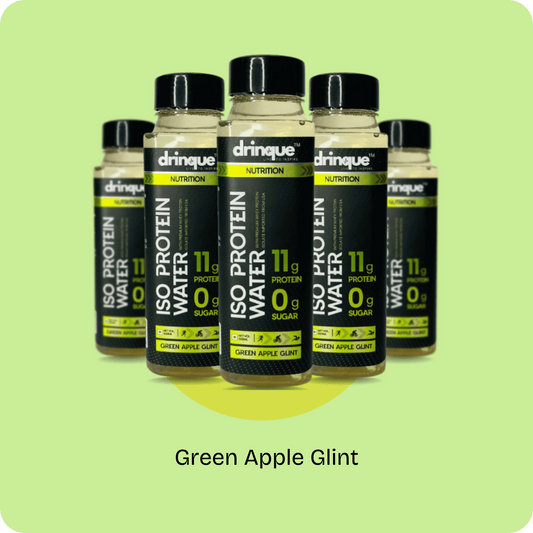 drinque™ ISO PROTEIN WATER- 11g ISOLATE PROTEIN (Green Apple Glint)
